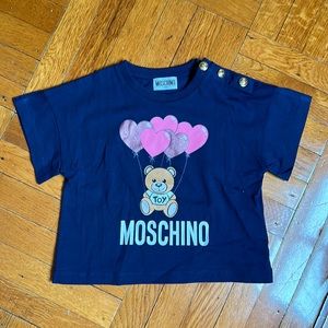 Moschino Kids Girl Top with Teddy Bear